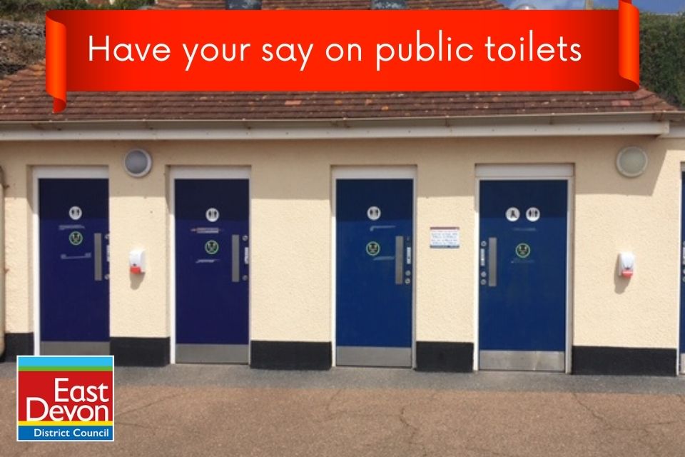 Have your say on Public Toilets Sidmouth Town Council