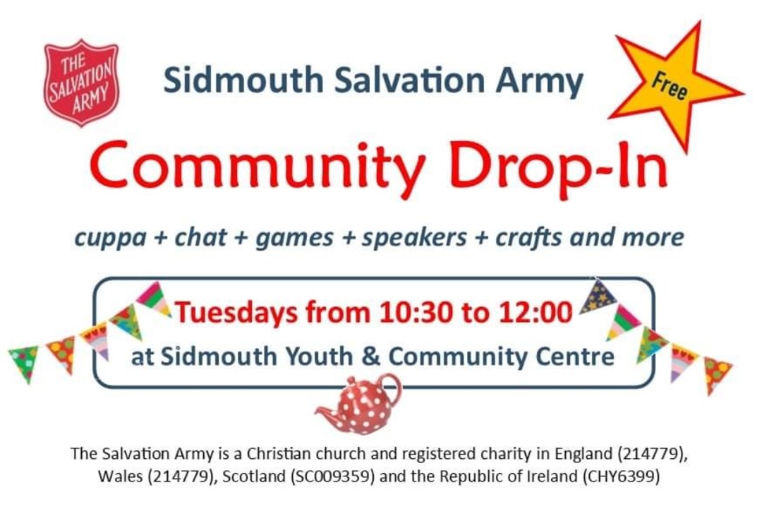Sidmouth Salvation Army Community DropIn Sidmouth Town Council