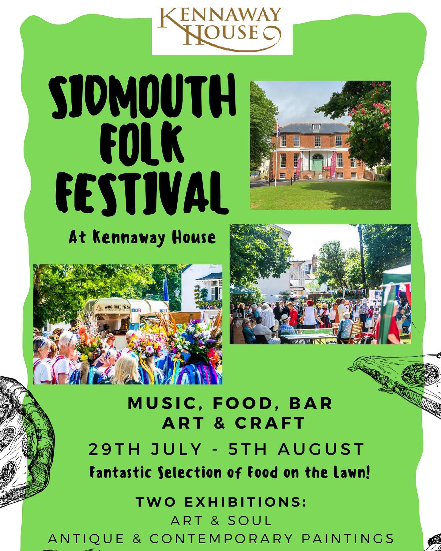 Sidmouth Folk Festival at Kennaway House Sidmouth Town Council