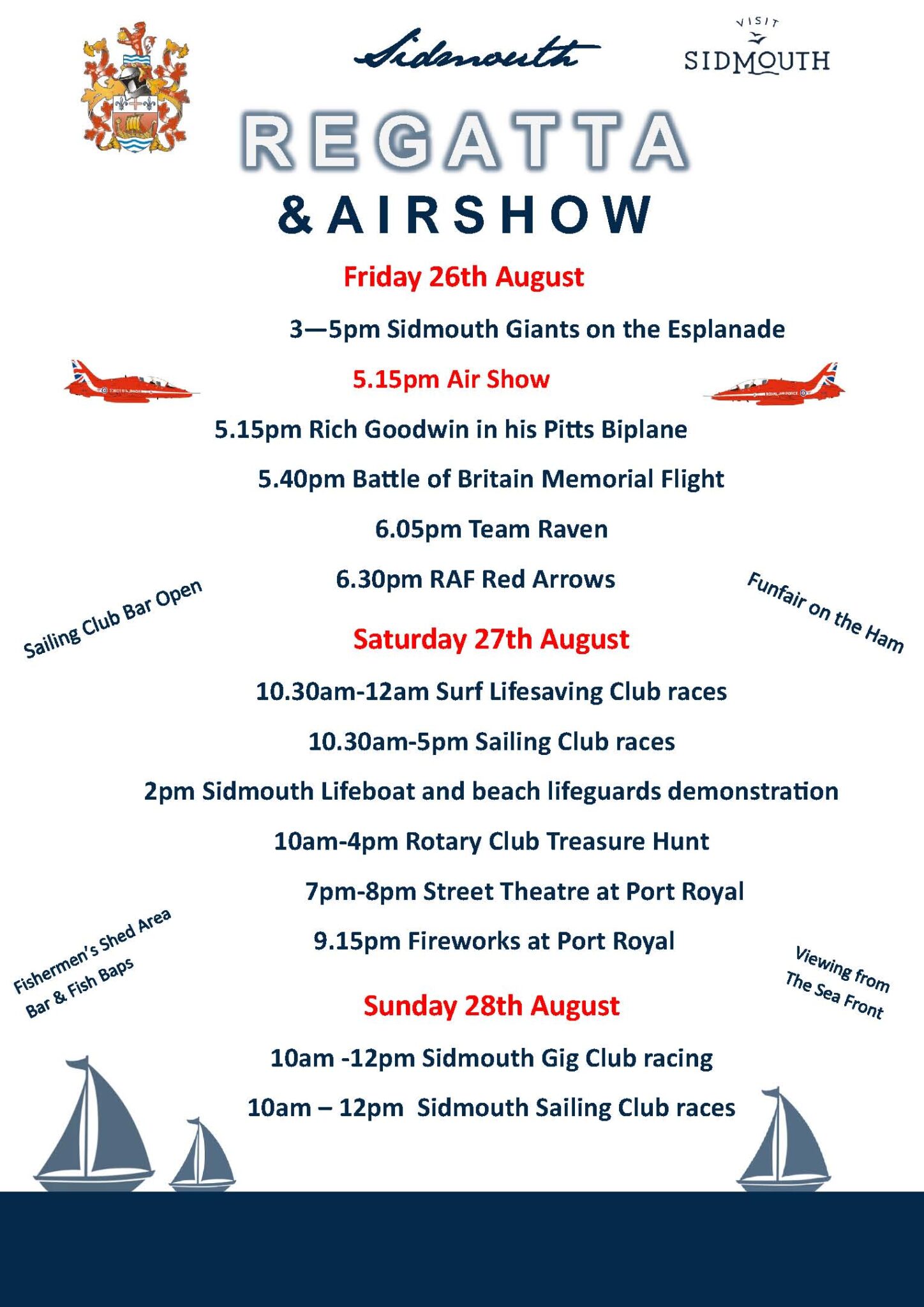 Sidmouth Regatta & Air Show Programme 2022 - Sidmouth Town Council