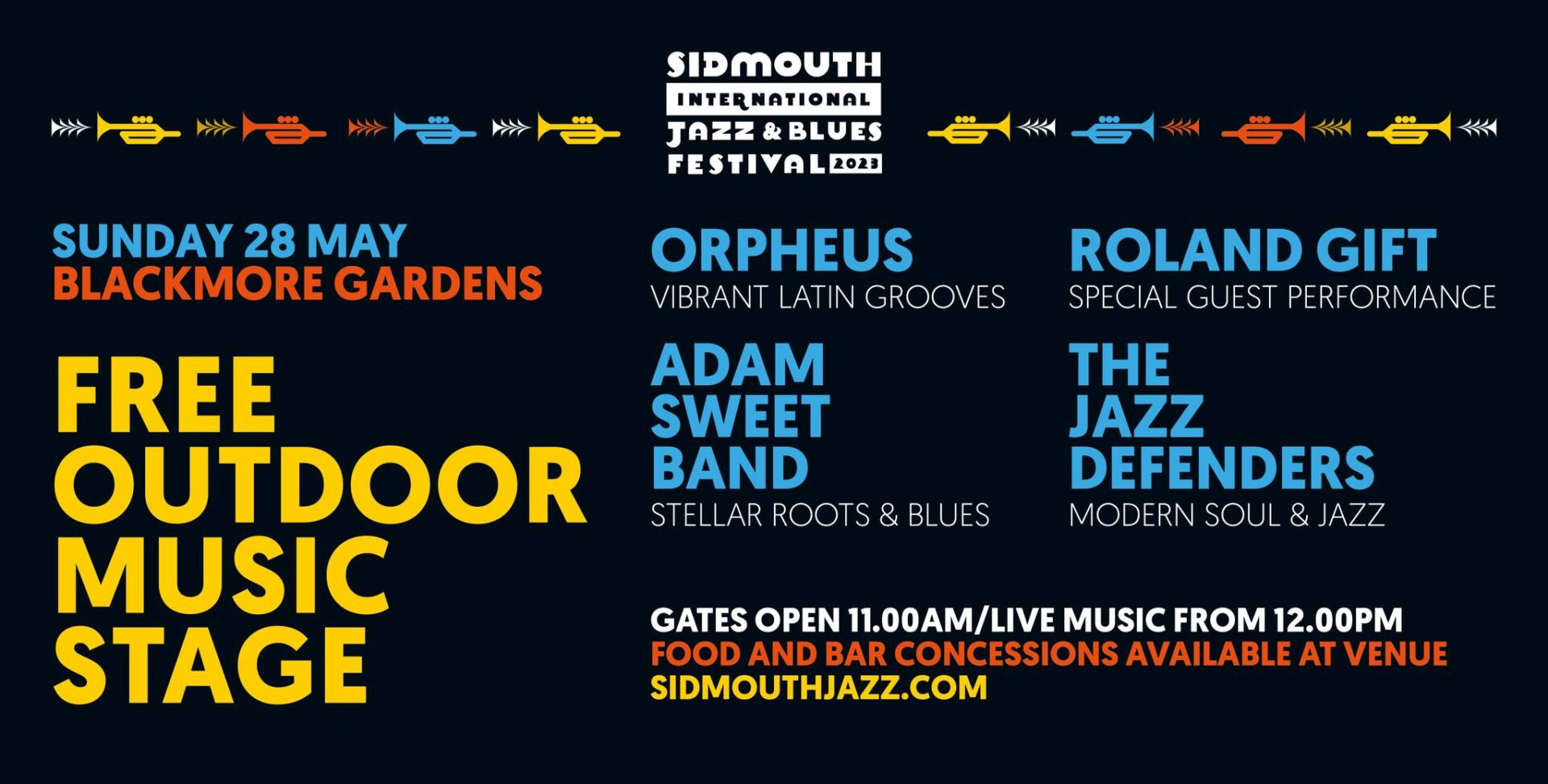 Sidmouth Jazz Festival FREE Outdoor Music Stage Sidmouth Town Council