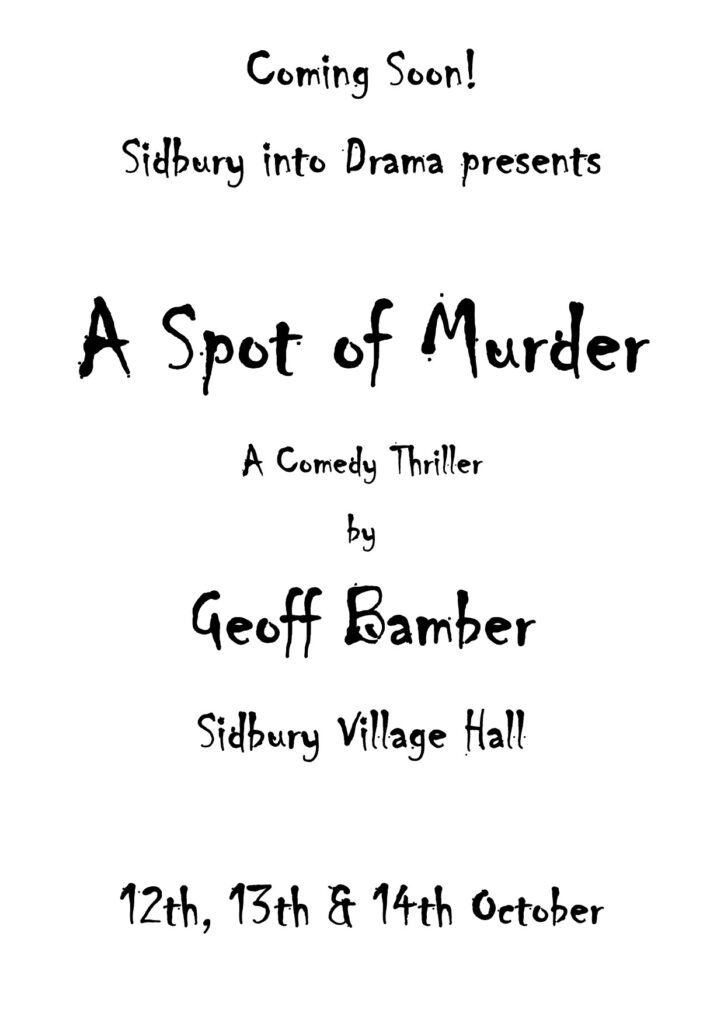 A Spot of Murder - Sidmouth Town Council